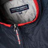 Blouson bombers cobrandé Blacks Legend & Peter Mc Andrew (zoom sur le col)