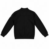 Blouson néoprène noir pour homme BACK TO LEGEND (vue de dos)