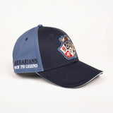 Casquette Barbarians bicolore bleue BACK TO LEGEND