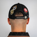 Casquette noire BARBARIANS multi-nations (vue arrière)