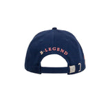 Casquette bleu marine 5 panneaux B.Legend (Vue arrière)