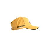Casquette jaune Barbarians AUSTRALIE (vue de profil)