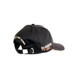 Casquette noire Barbarians "Flair courage spirit passion" (vue arrière)