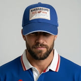 Casquette patch Barbarians bleu roi BACK TO LEGEND