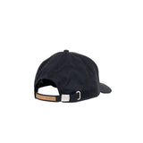 Casquette twill noire d'esprit rugbystique (vue de profil)