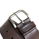 Ceinture homme marron en cuir Blacks Legend (Zoom passant)