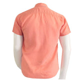 Chemise corail en lin chiné Blacks Legend (Vue de dos)