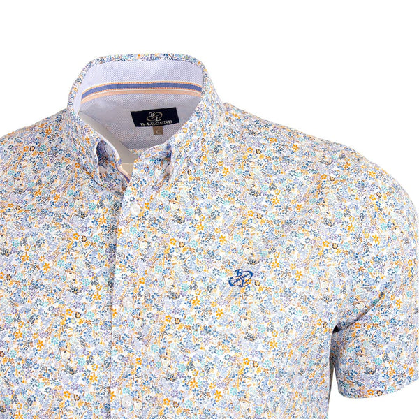 Defacto Chemise Tissee Homme a Manches Longues Coupe Droite - Beige