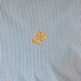 Chemise à manches longues rayée multicolore BACK to LEGEND (zoom broderie poitrine)