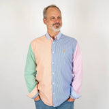 Chemise à manches longues rayée multicolore BACK to LEGEND