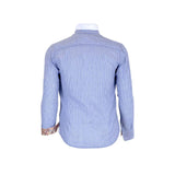 Chemise bleu ciel rayée à manches longues Blacks Legend (vue de dos)