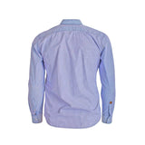 Chemise manches longues bleu marine à rayures Blacks Legend (Vue de dos)