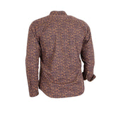 Chemise à manches longues noire motif fleuri Blacks Legend (Vue de dos)