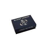 Coffret de 3 bouchons de bouteilles de vin siglés Blacks Legend