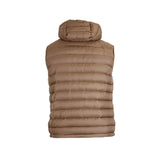 Doudoune sans manches en cuir Blacks Legend (Vue de dos)