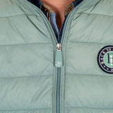 Doudoune sans manches écume BACK to LEGEND (zoom poitrine)