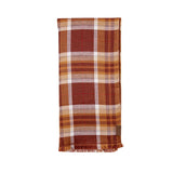 Écharpe tissée marron à carreaux Blacks Legend