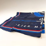 Fouta unisexe marine Peter Mc Andrew