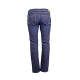 Jeans droit bleu foncé délavé Blacks Legend (Vue de dos)