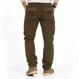 Pantalon cargo en velours kaki pour homme - BACK TO LEGEND