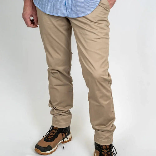 Pantalon chino beige pour homme BACK to LEGEND