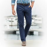 Pantalon chino bleu marine pour homme BACK to LEGEND
