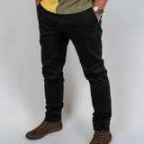 Pantalon chino noir pour homme Blacks Legend