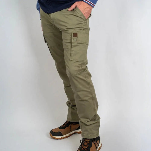 Pantalon cargo kaki pour homme BACK to LEGEND