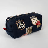 Pochette multi nations Barbarians - Tissu recyclé / Made in France