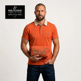 Pochette multi usage upcyclée orange - BACK TO LEGEND