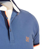 olo bleu indigo finitions contrastées Blacks Legend (Zoom poitrine)