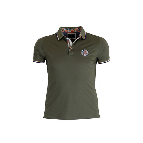 Polo homme kaki foncé RugbyBlend - Blacks Legend