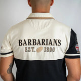 Polo multi-nation Barbarians bicolore (vue de dos)