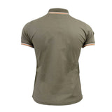 Polo vert écume col contrasté Blacks Legend (Vue de dos)