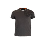 T-shirt kaki col V imprimé maori - Blacks Legend