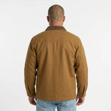 Veste homme en tissu canvas ocre - BACK TO LEGEND