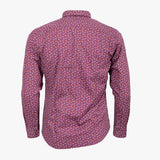 Chemise à fleurs bordeaux A612CL74-BO6-S - Blacks Legend
