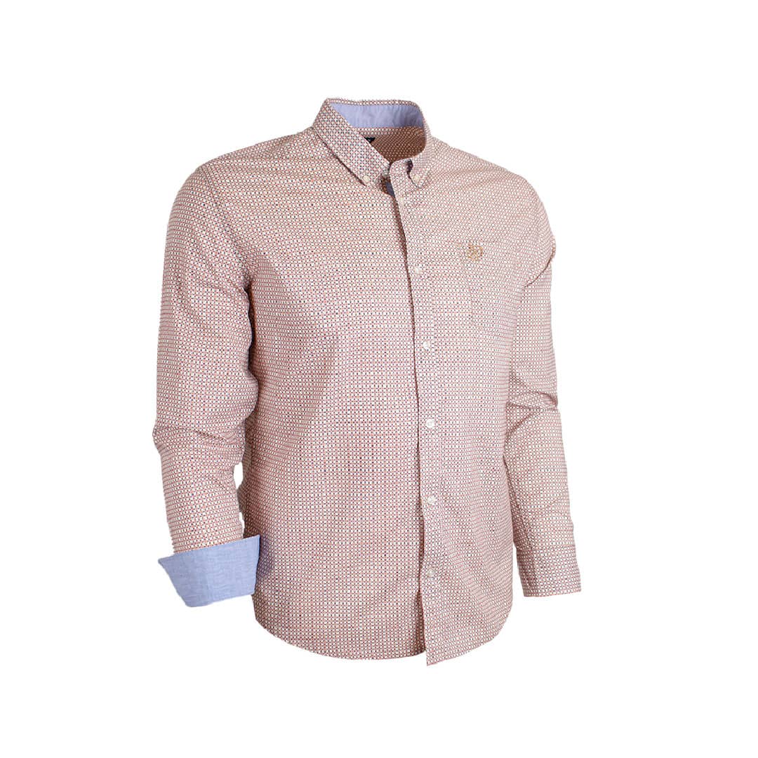 Homme en chemise boutonnée marron tenant 1 billet de dollar américain Homme en chemise boutonnée marron tenant 1 billet de dollar américain