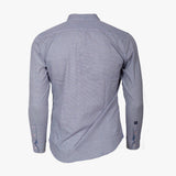 Chemise bleu à motifs A021CL65-BL5-S - Blacks Legend