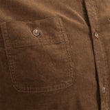 Chemise en velours - Kaki A722CL10-MA7-M - Blacks Legend