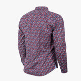 Chemise Manches Longues à Fleurs A122CL72-BL8-M - Blacks Legend