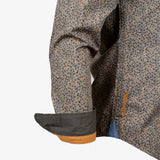 Chemise Manches Longues à Motifs - Kaki A722CL70-VE7-M - Blacks Legend