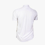 Chemisette Coton Piqué - Blanche A021CC08-WH3-S - Blacks Legend