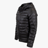 Doudoune Manches Longues en Cuir - Marron A722BL22-MA9-S - Blacks Legend