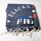 Grande fouta bleu jean A122DB01-BL9-UNI - Blacks Legend