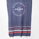 Grande fouta bleu jean A122DB01-BL9-UNI - Blacks Legend