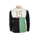 Polo Barbarians multicolore à manches longues Blacks Legend (Vue de dos)