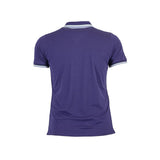 Polo bleu col rayé Blacks Legend (Vue de dos)