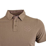 polo manches courtes kaki A122PC09-VE8-S#41810 - Blacks Legend