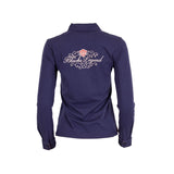 polo manches longues bleu A612PLW01-BL6-36#38963 - Blacks Legend